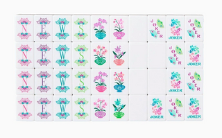 Emerald Mahjong Tiles