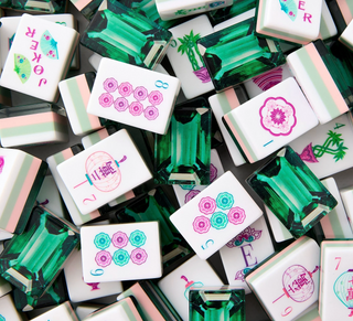 Emerald Mahjong Tiles
