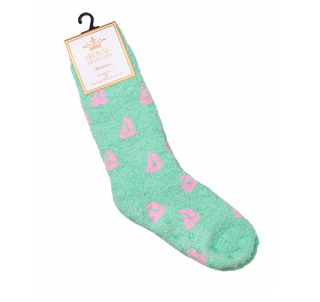 Women's Sailboat Snuggle Socks