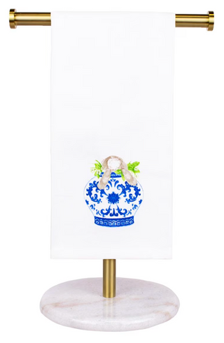 Winston Bunny Vase Hand Towel