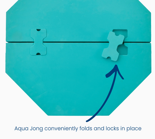 Green Aqua Jong Pool Mat