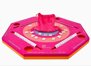 Pink Aqua Jong Pool Mat