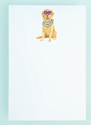 Golden Retriever Mardi Gras