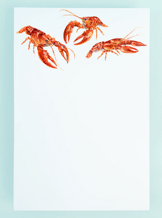 Crawfish Trio Notepad