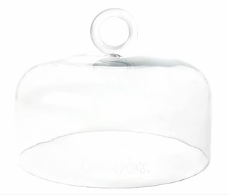 Ring Handle Glass Dome