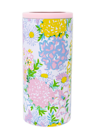 Skinny Can Holder, Lilly Garden