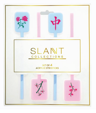 Acrylic Stir Sticks - Mahjong