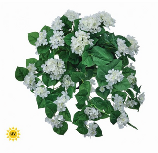 27" UV Hanging Hydrangea Plant