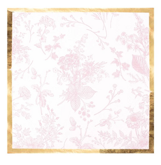 Timeless Blush Cocktail Napkins/20pk