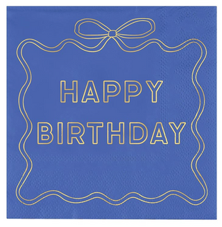 Beverage Napkins - Happy Birthday To Me