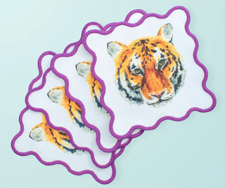 Tiger Cocktail Squares
