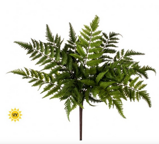 16" Uv Natual Touch Forest Fern Plant