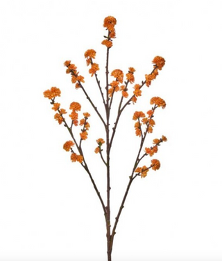 36" Citrus Blossom Spray