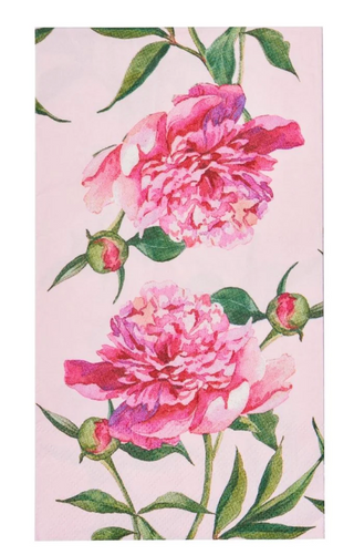 Pink Peonies Napkin Tray