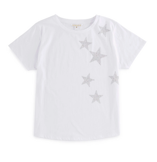 Stars White Tshirt