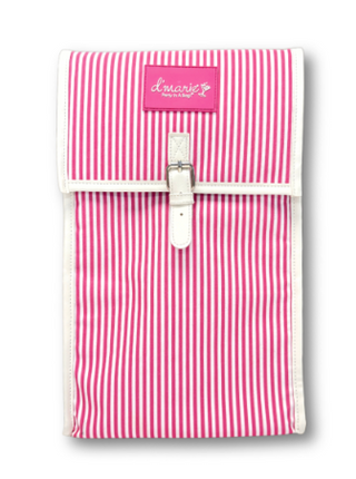 Pink Stripe Cooler