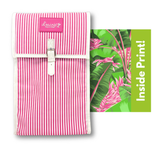 Pink Stripe Cooler