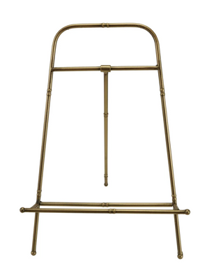 Gold Finish Metal Easel