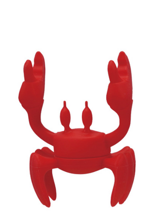 Silicone Crab Shaped Lid/Spoon Holder