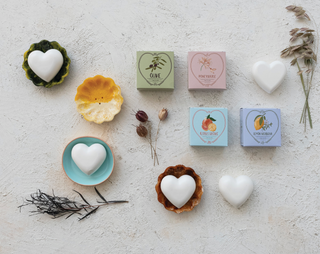 Heart Shaped Olive Oil & Shea Butter Triple Milled Bar Soap