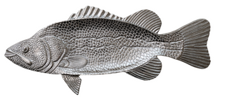 Cast Aluminum Fish Shaped Platter