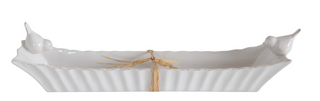 Ceramic Cracker Dish with 2 Birds