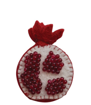 Handmade Embroidered Felt Tape Measure