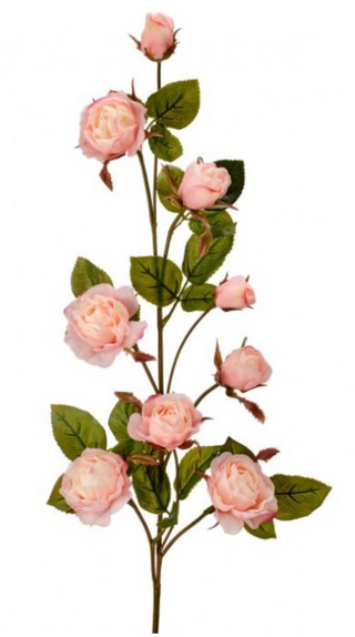 37" Just Cut Garden Rose Branch