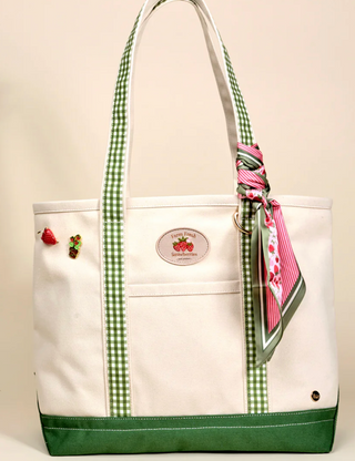 Strawberry Fields The Darling Canvas Tote Bag