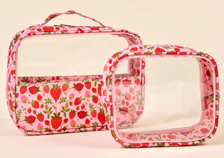 Clearly Chic Cosmetic Bag Set
