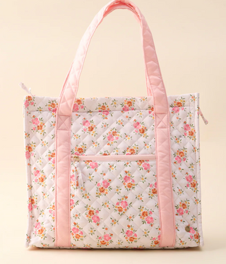 Endless Daydream Cream The Everyday Quilted Tote Bag