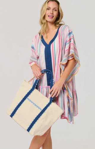 Poppy Tote Blue