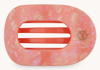 Dreamsicle Large Flat Round Hair Clip