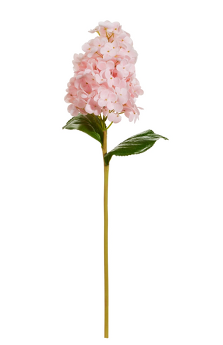 29" Real Touch Pink Hydrangea Stem