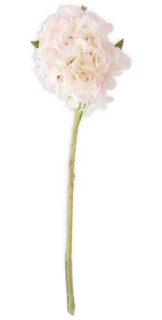 20 Inch Pink Real Touch Hydrangea Spray