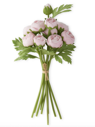 15 Inch Real Touch Ranunculus Bundle