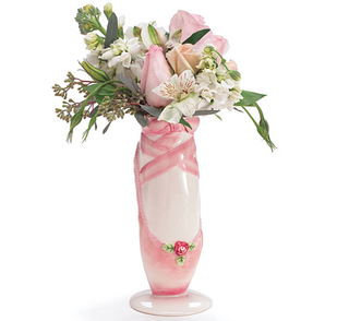 Pink Ballerina Beauty Ceramic Vase