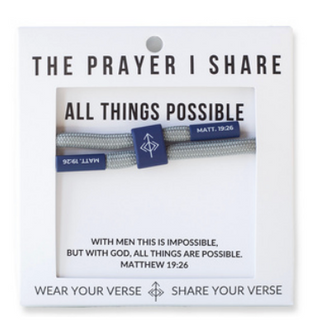 The Prayer I Share Bracelet