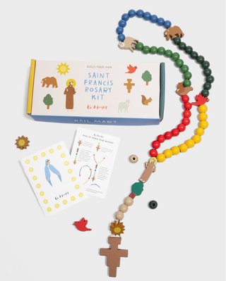 Saint Francis  Rosary Kit