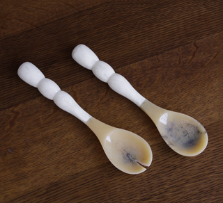 RESIN Rio Bubble Salad Servers