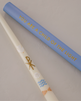 Living Water Baptism Candle