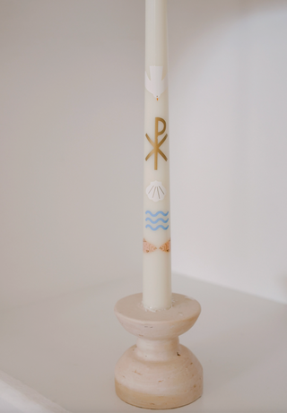 Living Water Baptism Candle