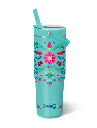 Flora Azul To-Go Tumbler 30oz