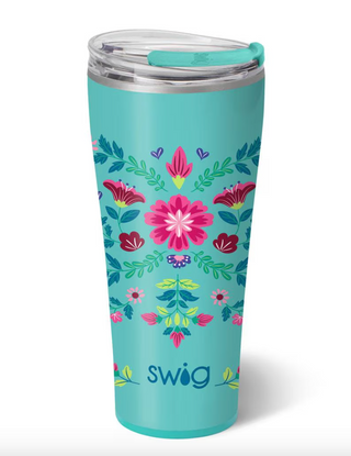 Flora Azul Tumbler 32oz