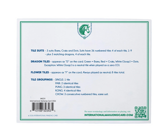 International Mahjong Card