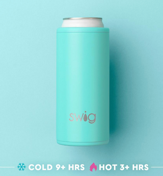 Flamingos Skinny Can Cooler 12oz