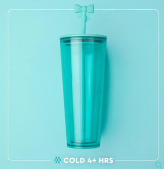 Summer Salt Plastic Tumbler 24oz