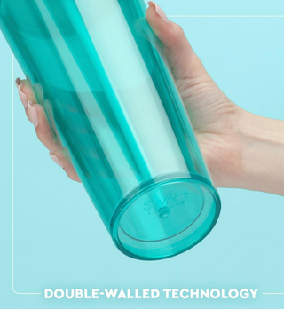 Summer Salt Plastic Tumbler 24oz