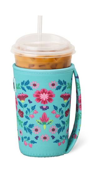 Flora Azul Iced Cup Coolie (Medium)
