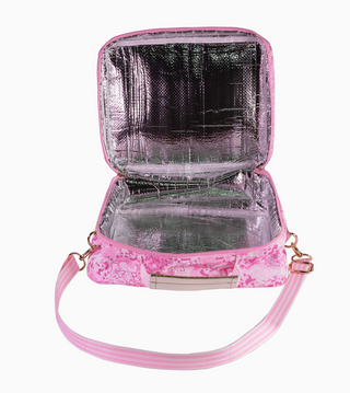 Lunch Bag, Conch Shell Pink Burst of Joy